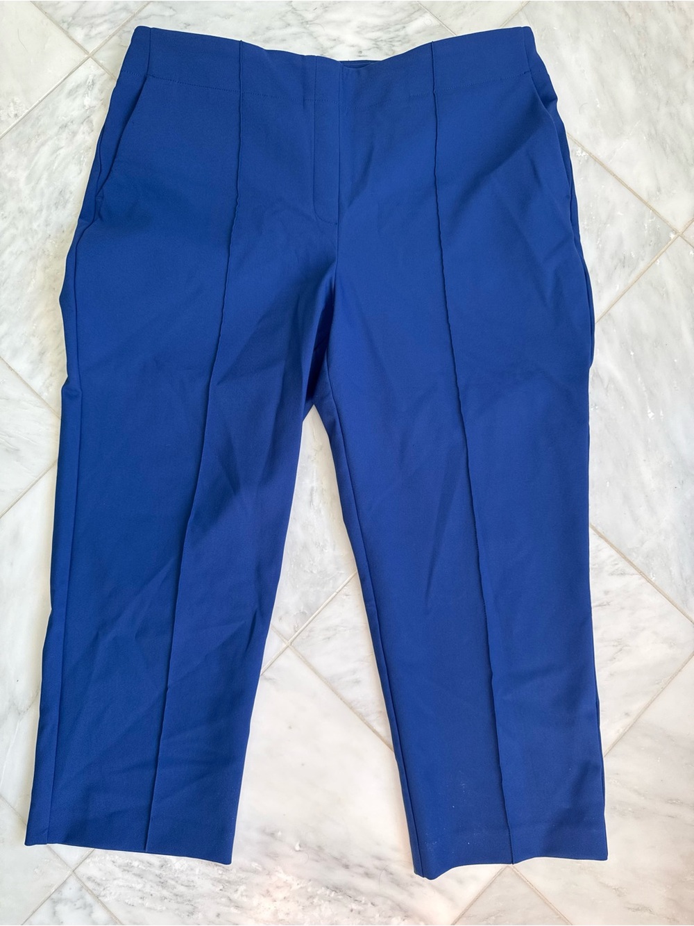 Rachel Zoe Cropped Ankle Pants in Bright Blue